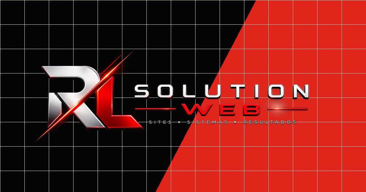 Identidade visual RL Solution Web: engenharia e sistemas web