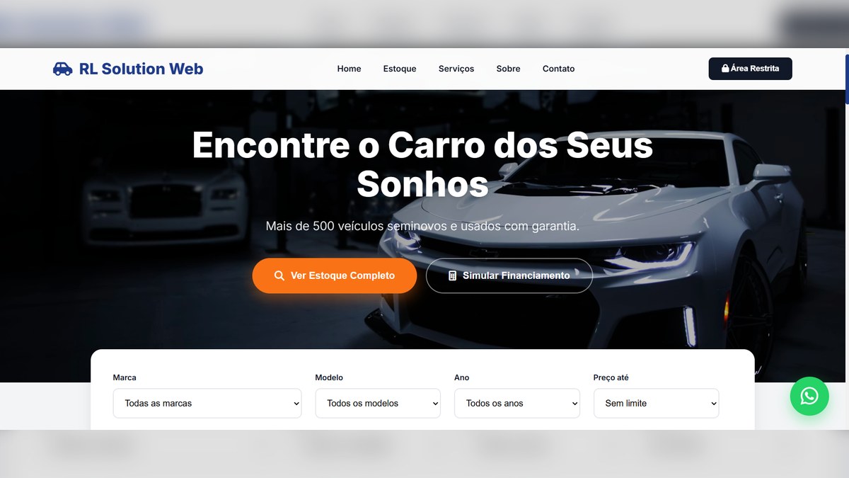 Revenda de carros